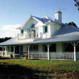 Casas en el Faro